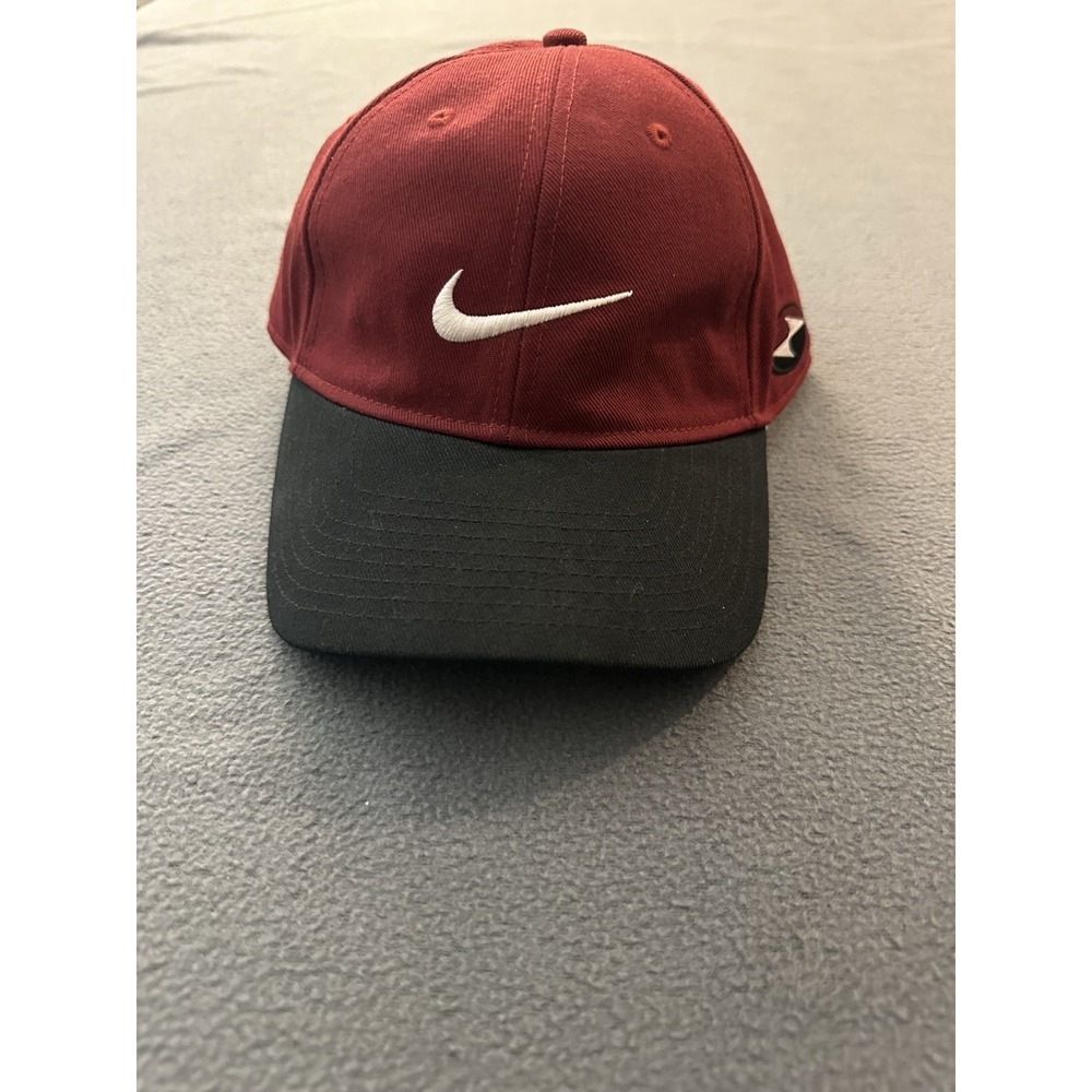 VTG Nike Tiger Woods Yin Yang Adjustable Golf Hat Rare 90s Swoosh Masters